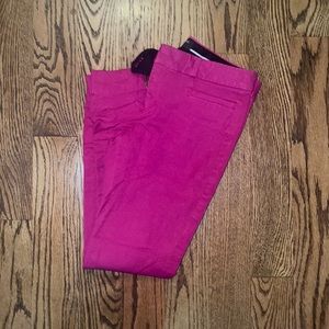 Banana Republic Pink Pants-Sloan Fit (Size 0)
